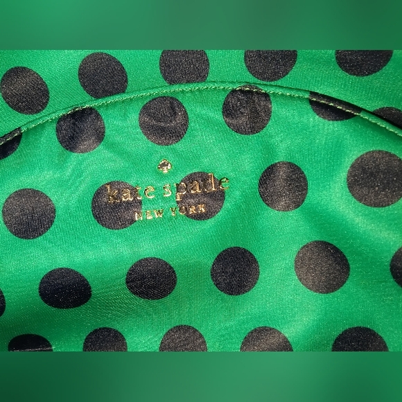 Kate Spade Green Polka Dot Backpack - Picture 7 of 7